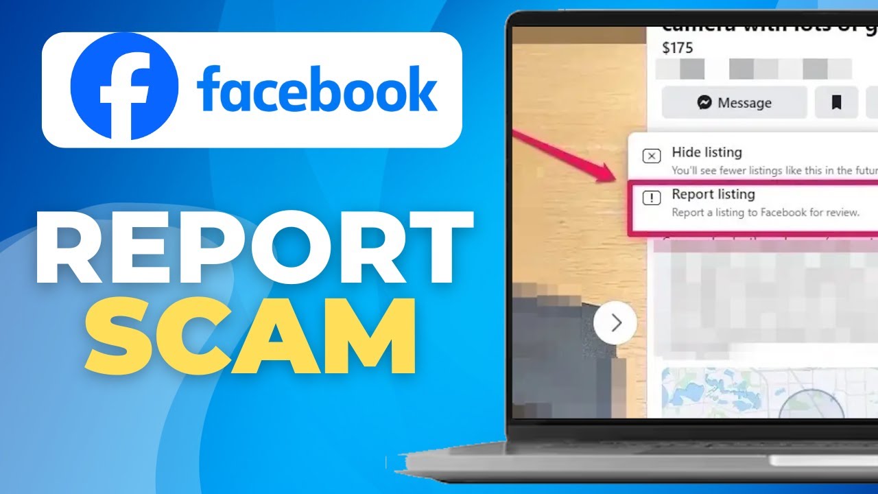 How To Report A Scam On Facebook Marketplace