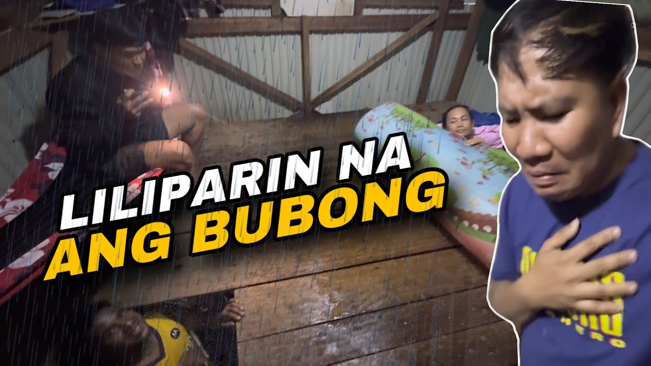 INABUTAN KAMI NG MALAKAS NA ULAN AT HANGIN SA BUNDOK