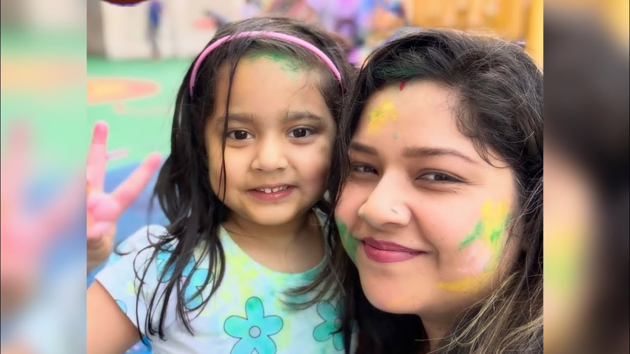 Our first Holi Vlog🌸