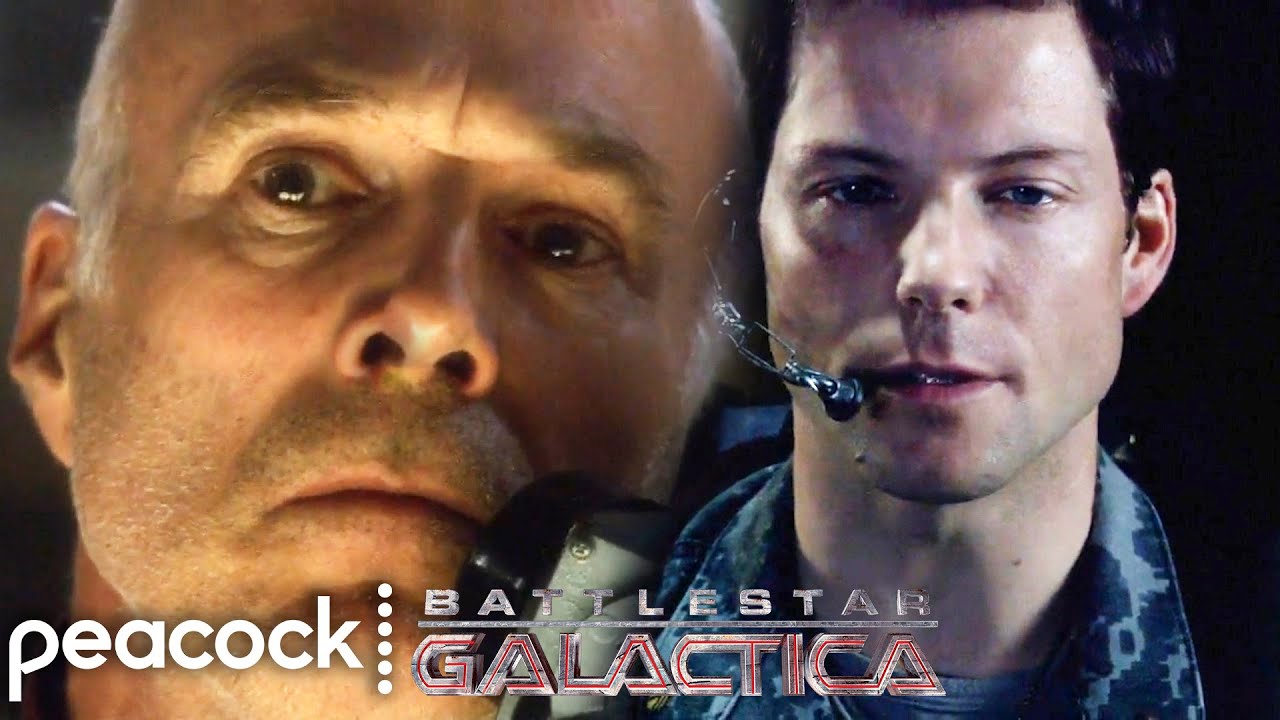 Battlestar Galactica | Sneaking Roslin off Galactica