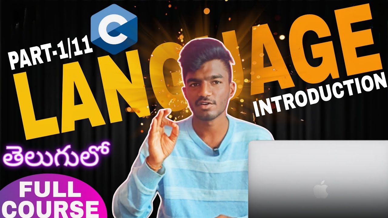 C Language Full Course in Telugu Part-1 | Introduction to C Programming for Beginners | C Tutorial