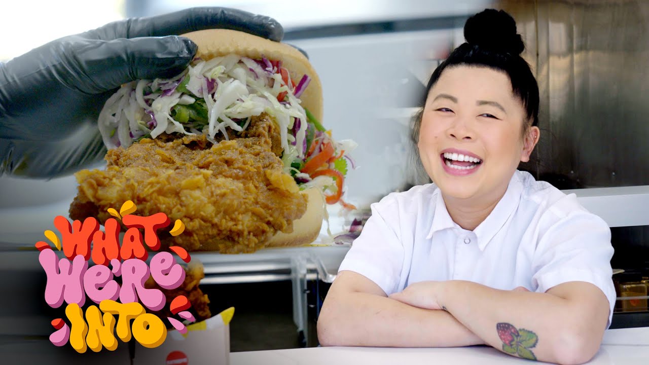 The Szechuan hot chicken sando at Daybird in Silver Lake | What We're Into