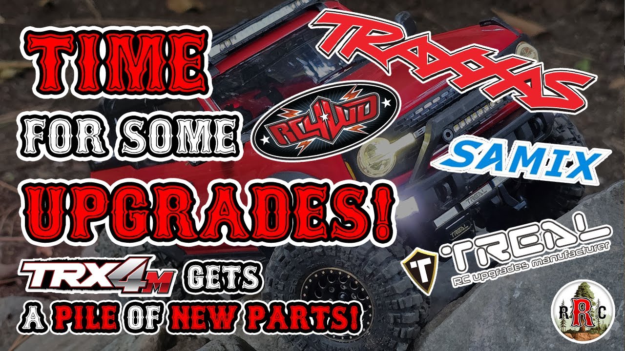 TRAXXAS TRX4M Suspension UPGRADE! A PILE of PARTS for the mini BRONCO