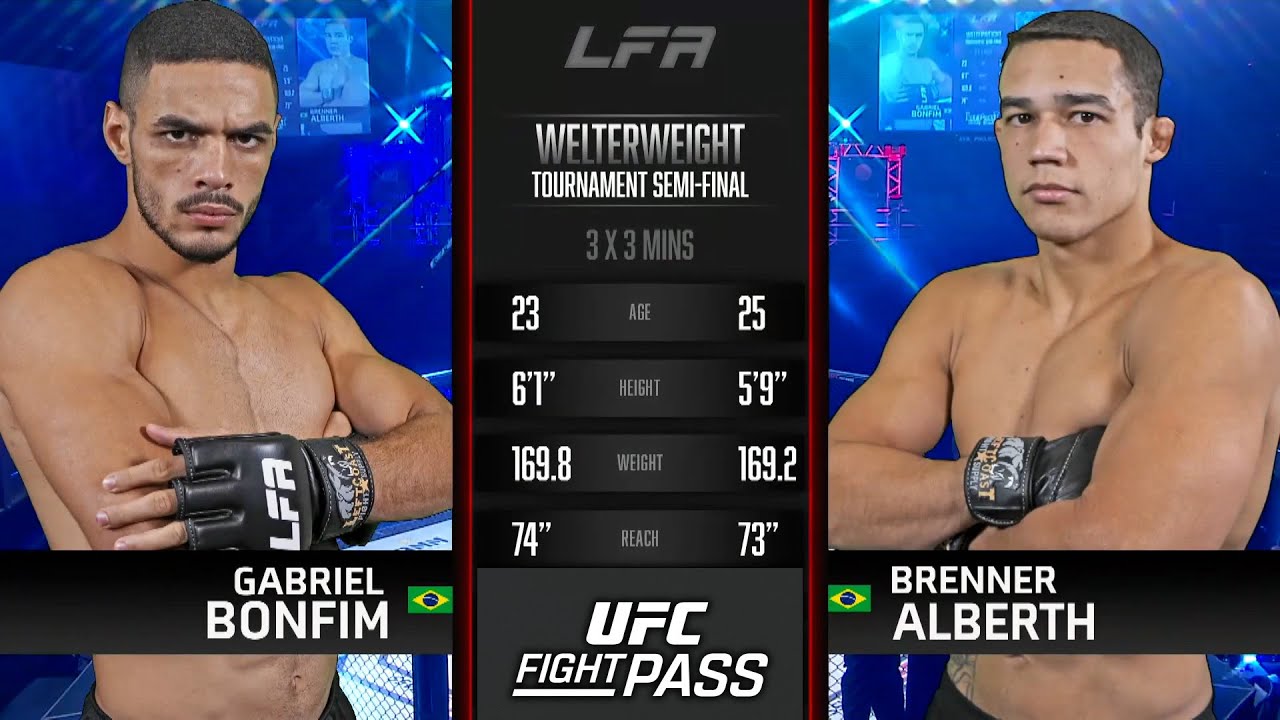 LFA 112: Gabriel Bonfim vs Brenner Alberth | July 18, 2021