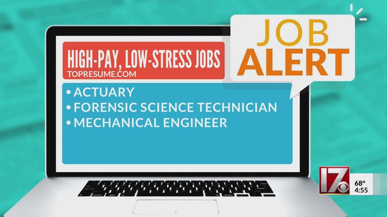 What are considered high-pay, low-stress jobs in 2026?