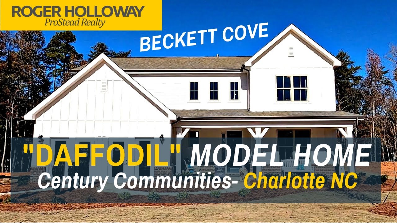 Meet DAFFODIL - Model Home from Century in Beckett Cove