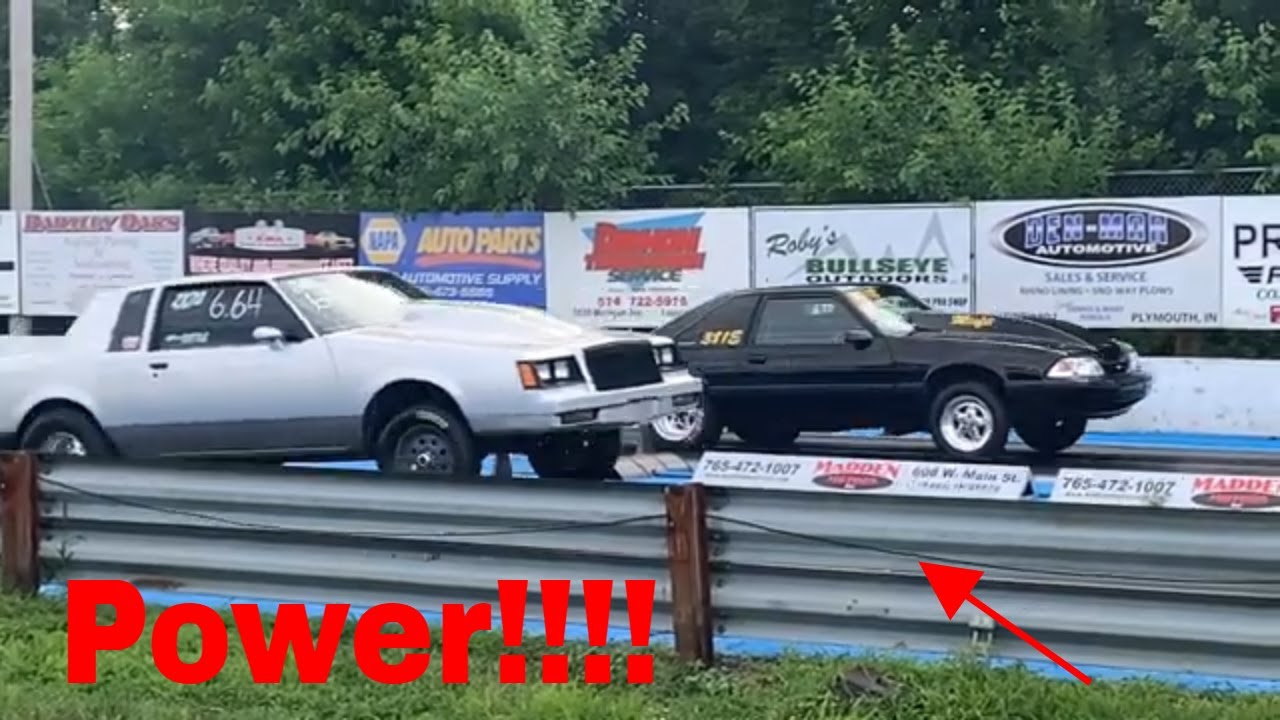 Drag racing! Bunker Hill drag strip in Indiana.