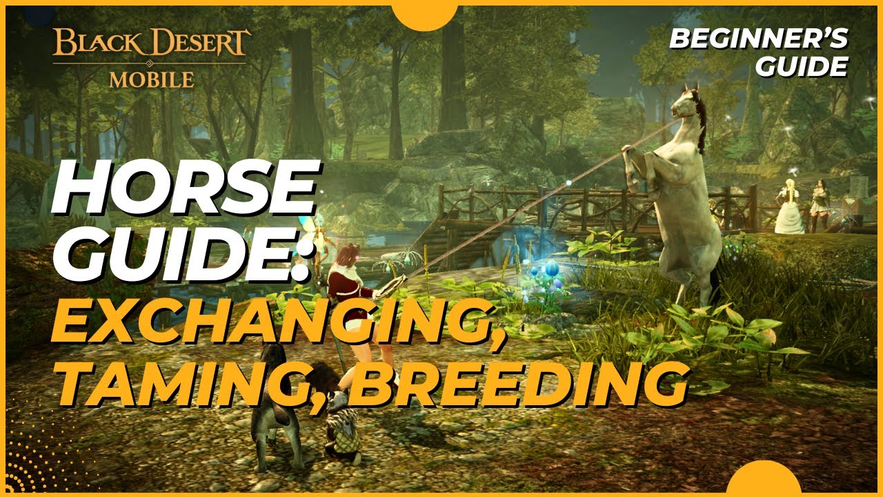 Horse Guide: Taming, Delivery, Dream Horse, Spirit Stones, & More - Black Desert Mobile (2023)