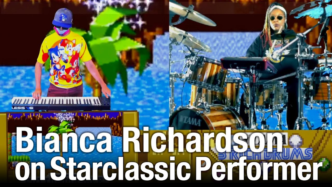 Bianca Richardson on Starclassic Performer Maple/Birch
