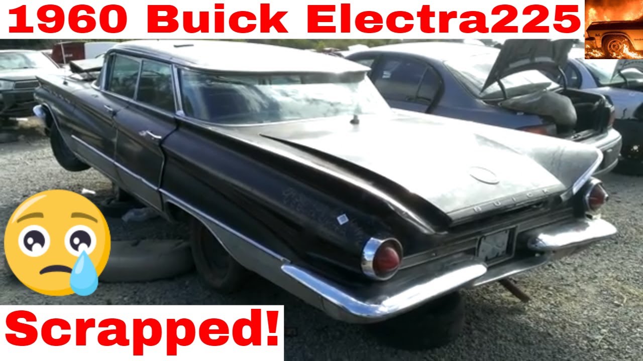 Loaded 1960 Buick Electra 225  salvage yard Find