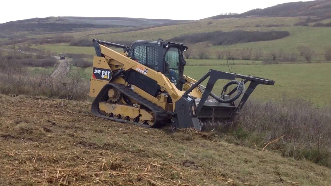 Mulcher forestier CAT 299d