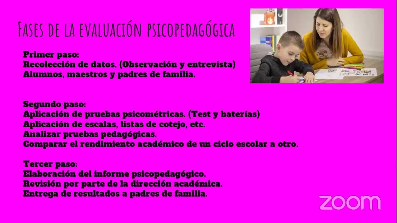 Taller gratuito: Herramientas para la Evaluación Psicopedagógica