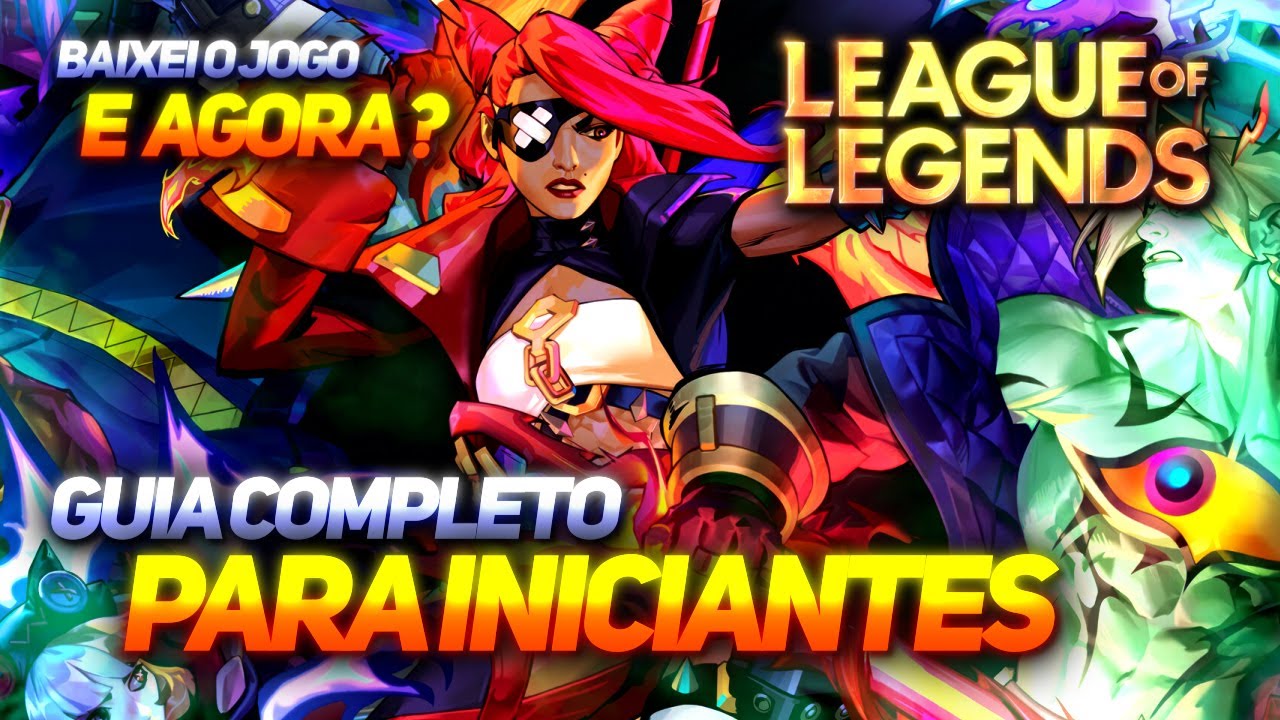 COMO JOGAR LOL 2024 - O GUIA MAIS COMPLETO PARA O INICIANTE QUE VOCÊ VAI VER