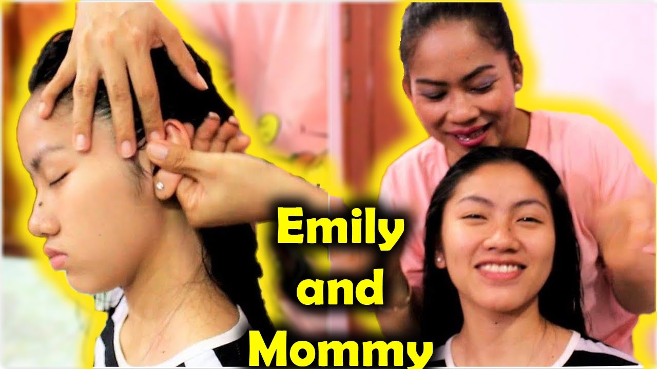Relaxing Shampoo Head Massage by Mother - Happy Valentine's Day
