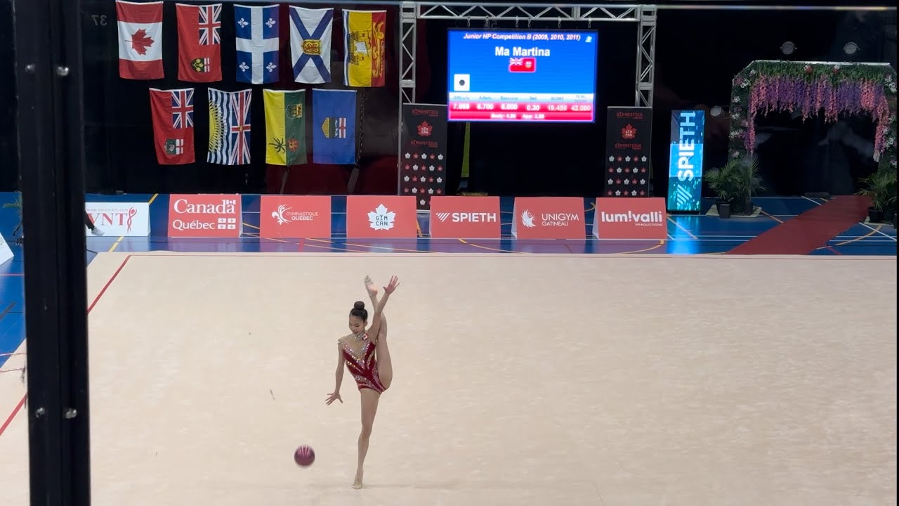 Sway - Olivia Nguyen - Junior - Ball Final 26.00 - Canadian Championships 2024 🇨🇦