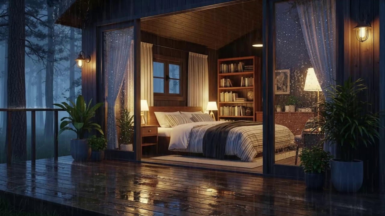 Instant Relax | Soft Rain With Deep Sleep Music to Release Tension & Sleep Deeply