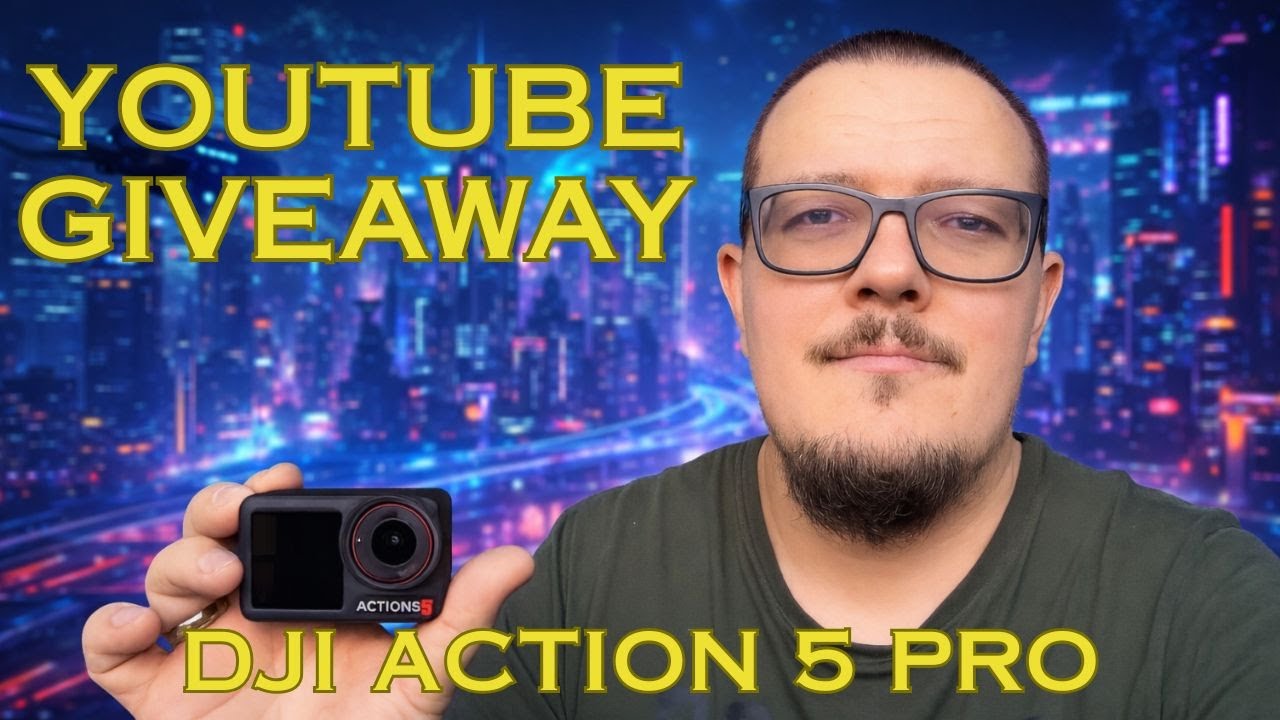 YOUTUBE GIVEAWAY | WIN A DJI ACTION 5 PRO CAMERA