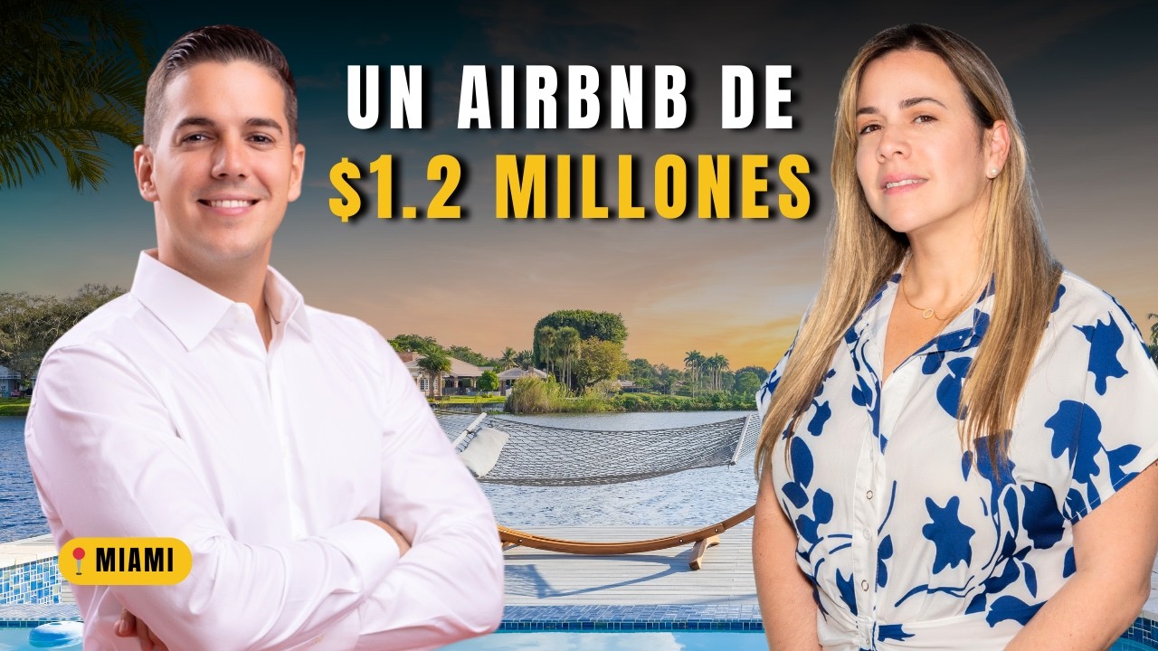 ¿Cuánto genera una propiedad de 1.2 millones en Airbnb?
