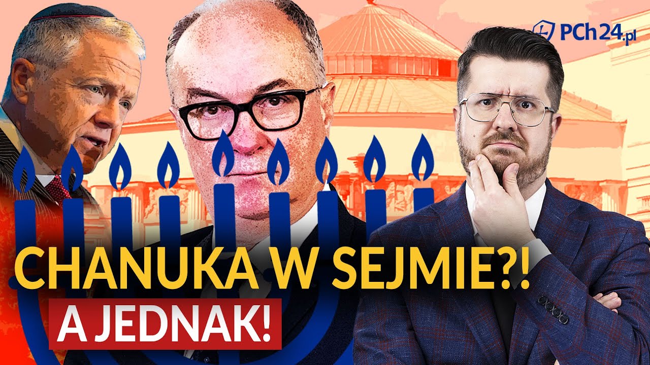 KONIEC "PAŃSTWA LAICKIEGO"?! CHANUKA W SEJMIE