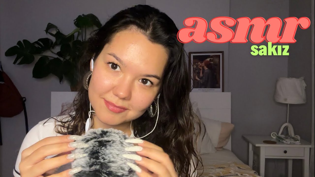ASMR SAKIZ çiğniyorum | binaural asmr 🎧