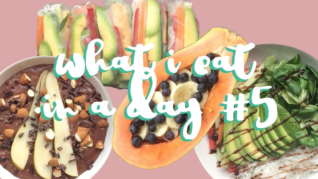 What I Eat In A Day #5 - Spring Edition (Vegan)