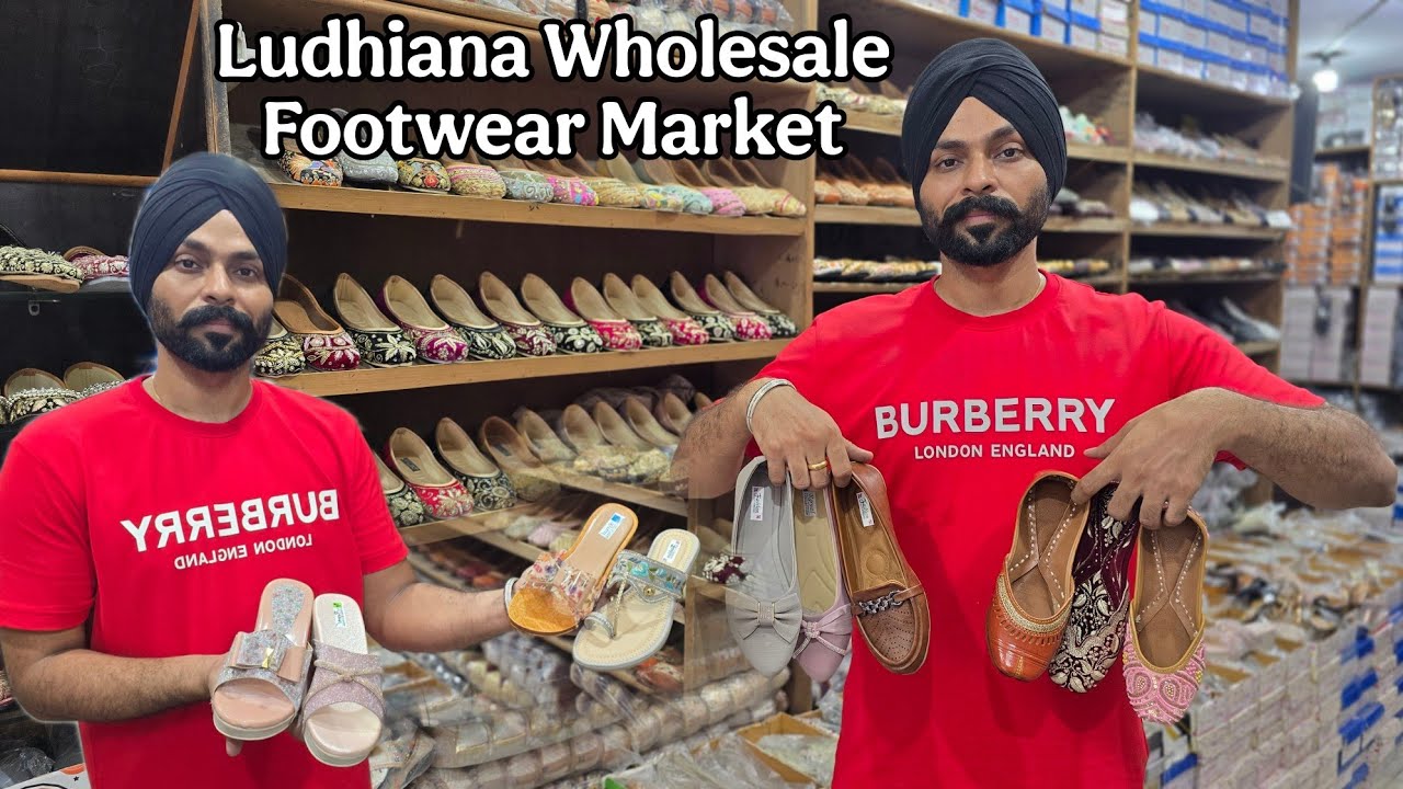 LUDHIANA Footwear Wholesale Market Gagan shoes hut Ludhiana