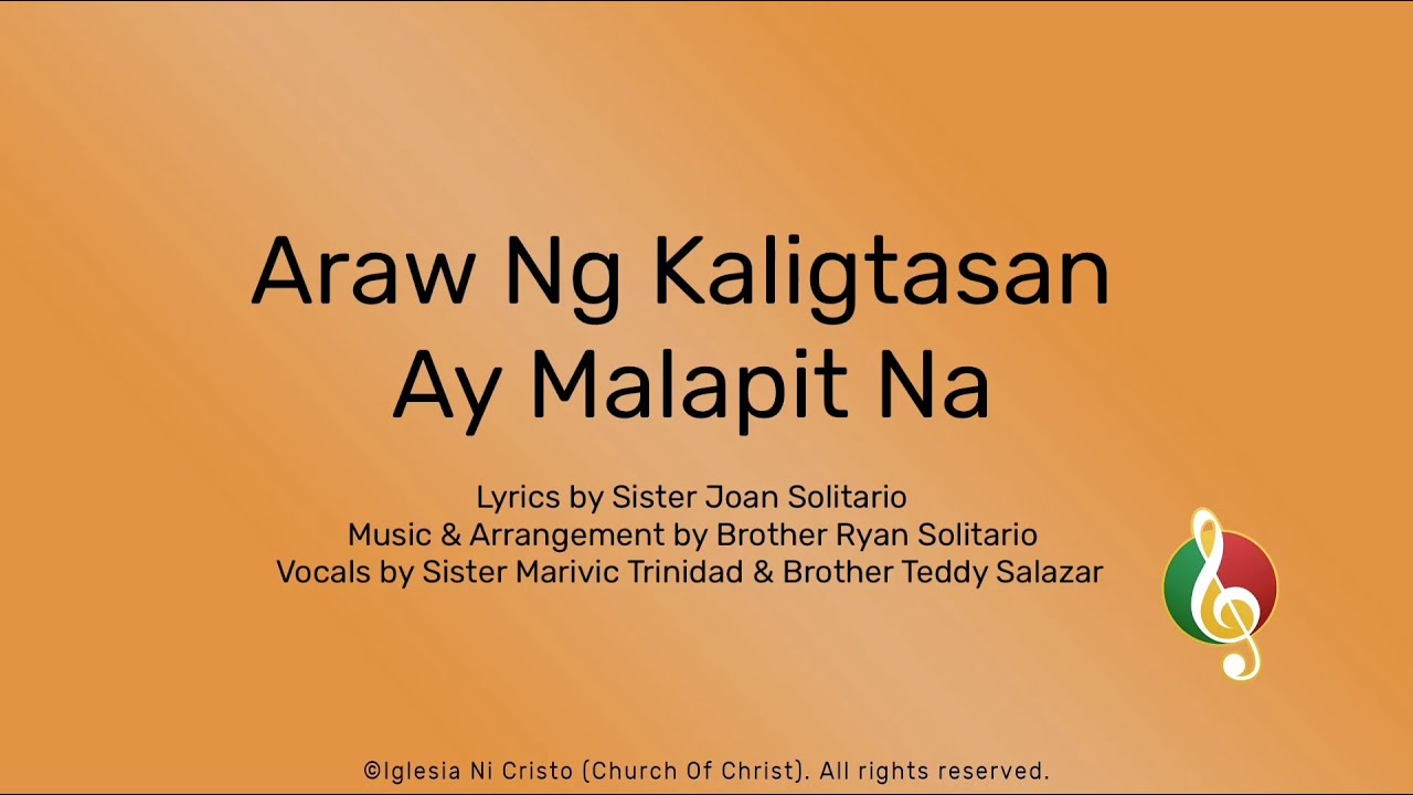 Araw Ng Kaligtasan Ay Malapit Na