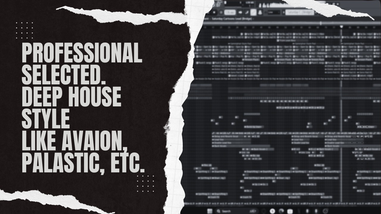 [8$] Professional Deep House Template [With Vocals] Selected. Style
