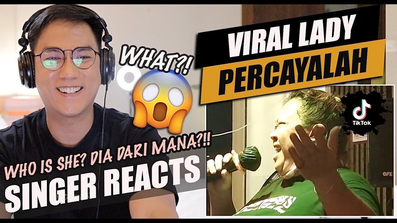 Viral Lady [Winnieh Albert] sing Percayalah | SINGER REACTION