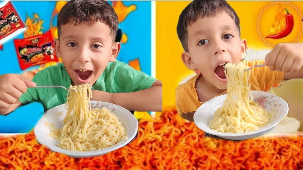 اول تحدي اندومي بين خالد وايدن 🍜😱🔥