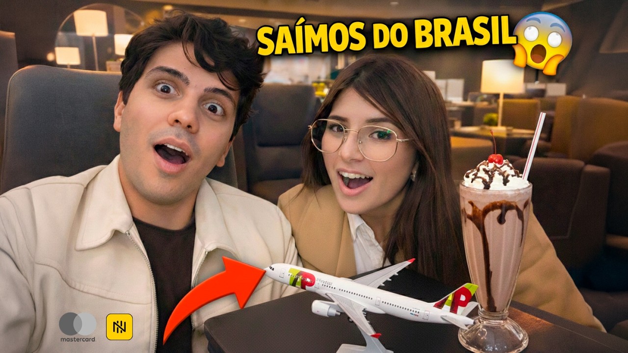 Nossa Primeira Viagem Internacional Foi MUITO Melhor do Que Imaginávamos ✈️
