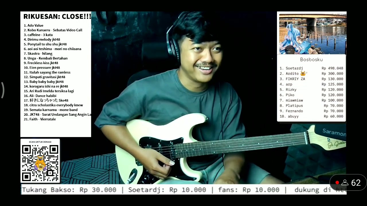 Ade Sulistio ngulik lagu Kobo Kanaeru - Sebatas Video Call