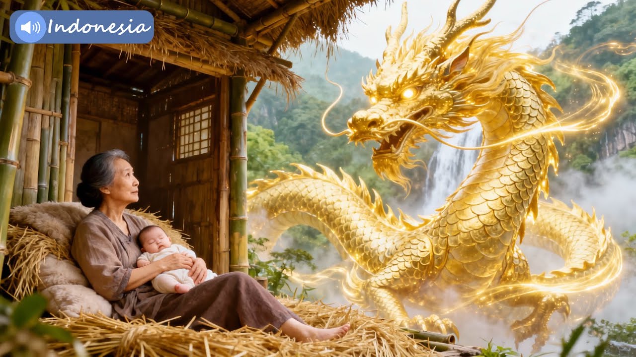 Seorang bayi yang baru lahir dikelilingi oleh naga emas&mdash;dialah reinkarnasi Dewi Kuan Yin!