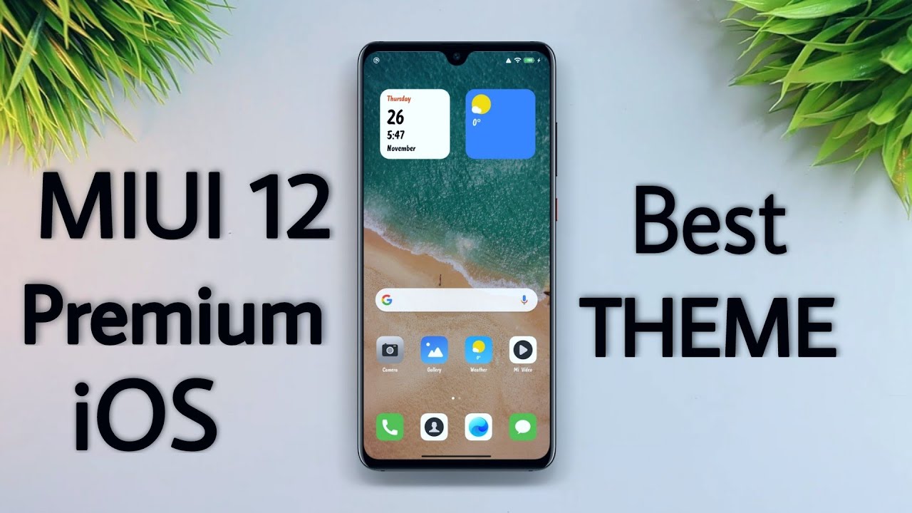 UI 14 MIUI Theme | Awesome iOS Inspired MIUI 11 and MIUI 12 Theme