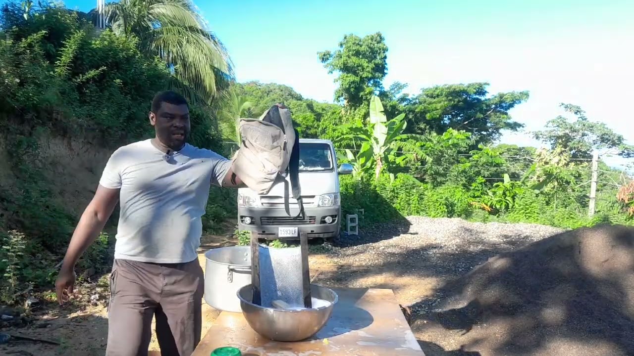 Washing up the pots for colaz smith tv