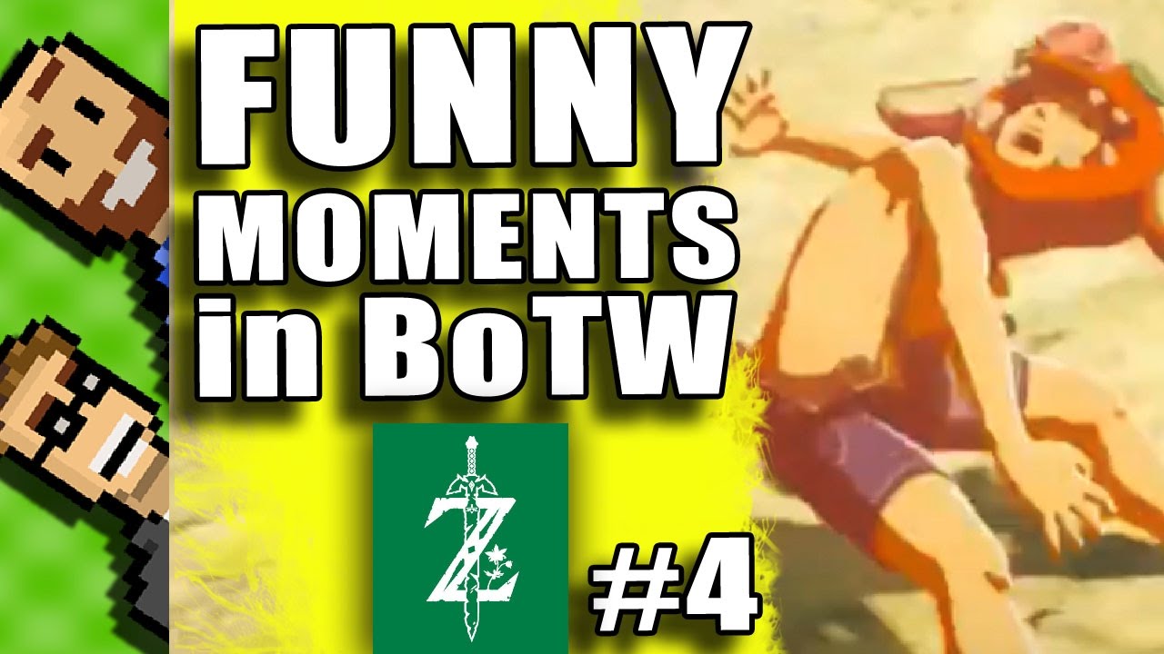 #4 FUNNY MOMENTS in Breath of the Wild | Funny Ragdoll Deaths | Breath of the Wild | The Basement