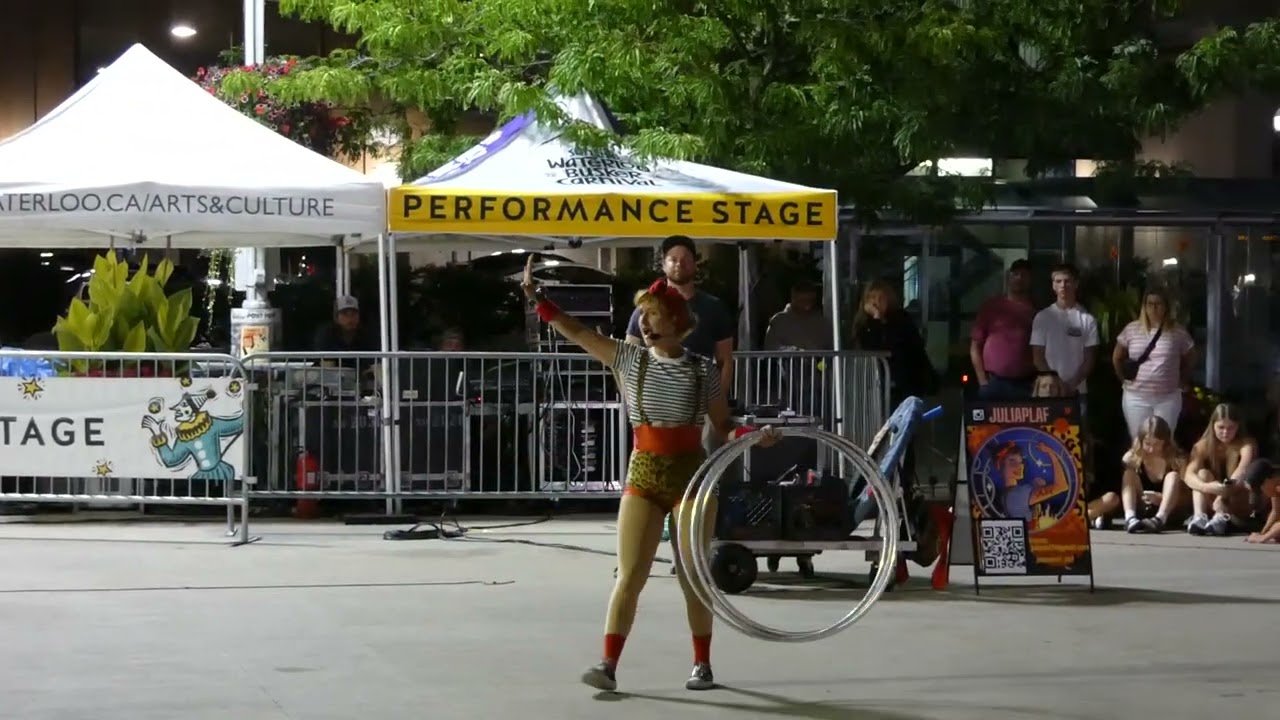 Plaf Show - The Sun Life Waterloo Busker Carnival 2025 - clip P1130619