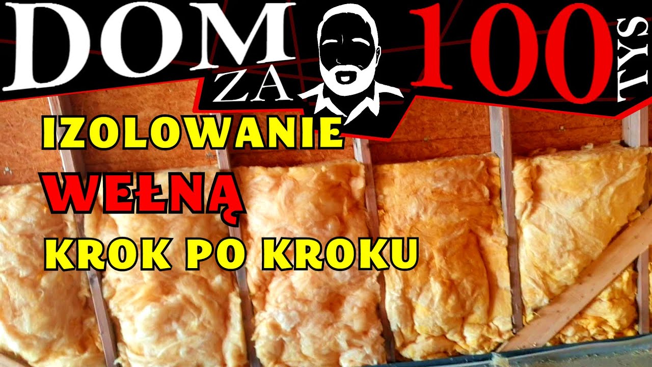►Izolowanie wełną ścian domu szkieletowego. Jak to zrobić samemu? Dom za 100 tys 221