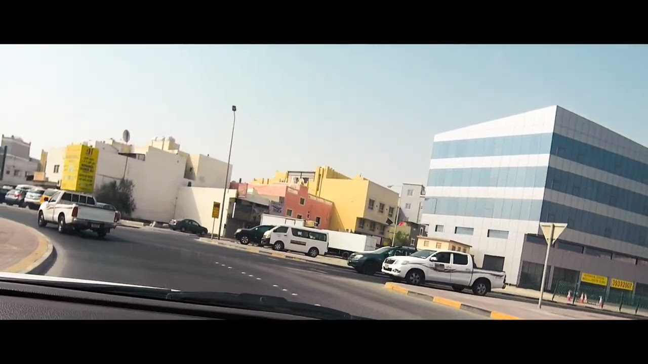 مملكة البحرين 🇧🇭 جولات في شوارع البحرين ، منطقة سلمباد Walking tour in Bahrain.