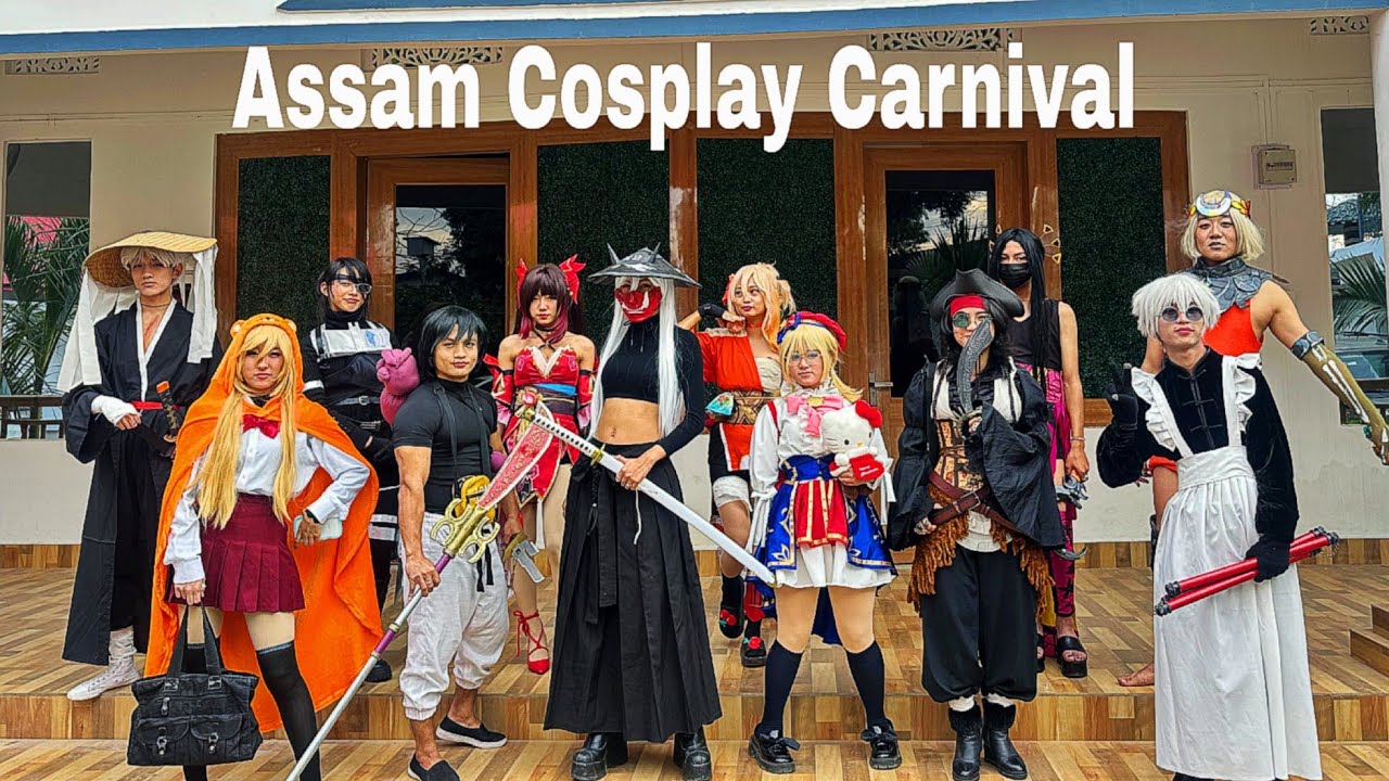 Diphu Cosplay carnival #assam #nagaland #cosplay