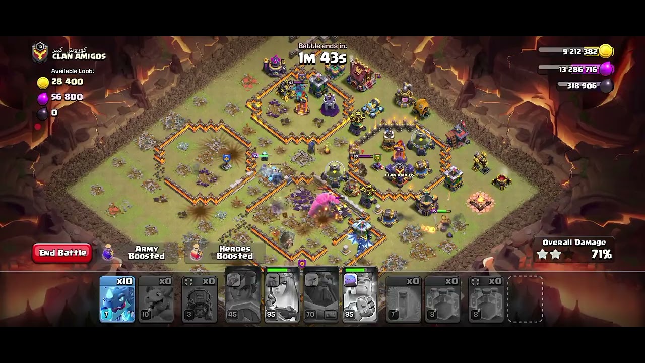 War video play clash of clans attack ⚔️ [Town Hall Level16 Attack Strategy.