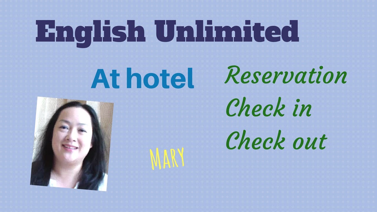 入住酒店常用英语-at hotel-初级英语-英语口语-实用英语-以及回答网友提问