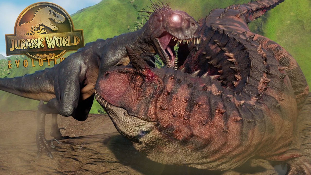 HE CREADO UNA FAMILIA DE MONSTRUOS HÍBRIDOS DE PESADILLA! Scorpius Rex dinosaurios JW Evolution 2