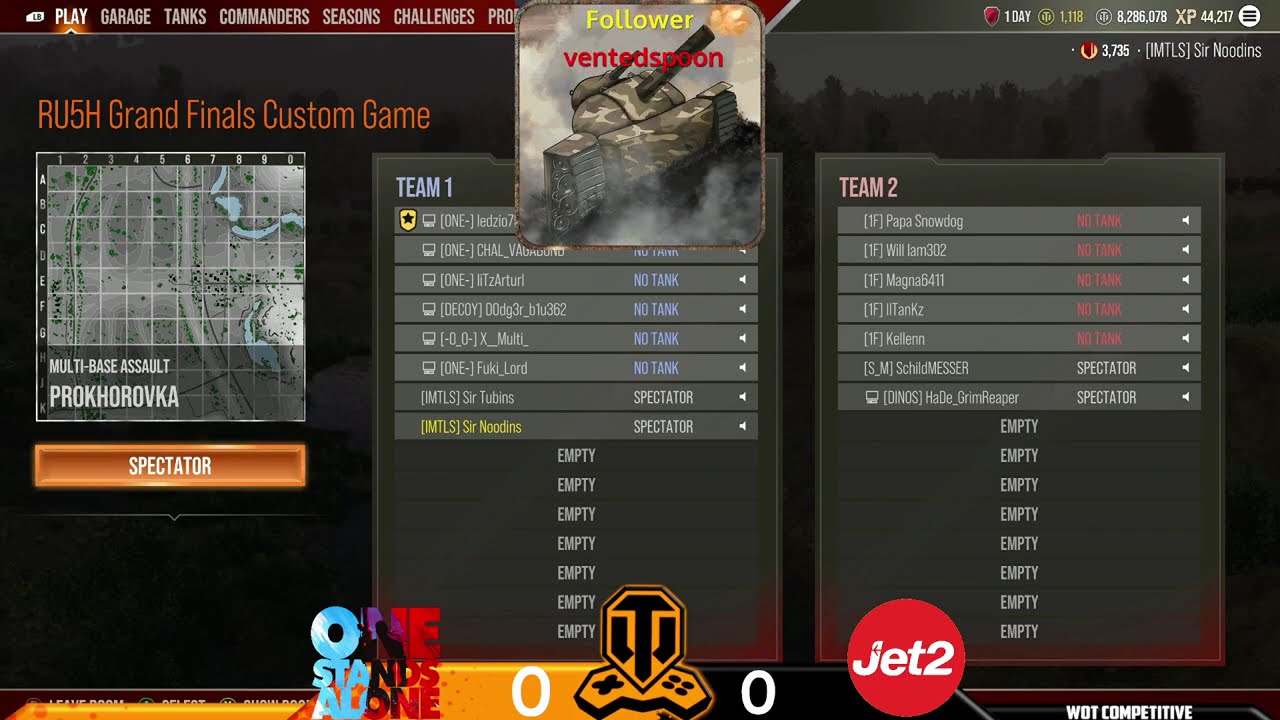 ONE- vs JET2 RU5H EU Final!