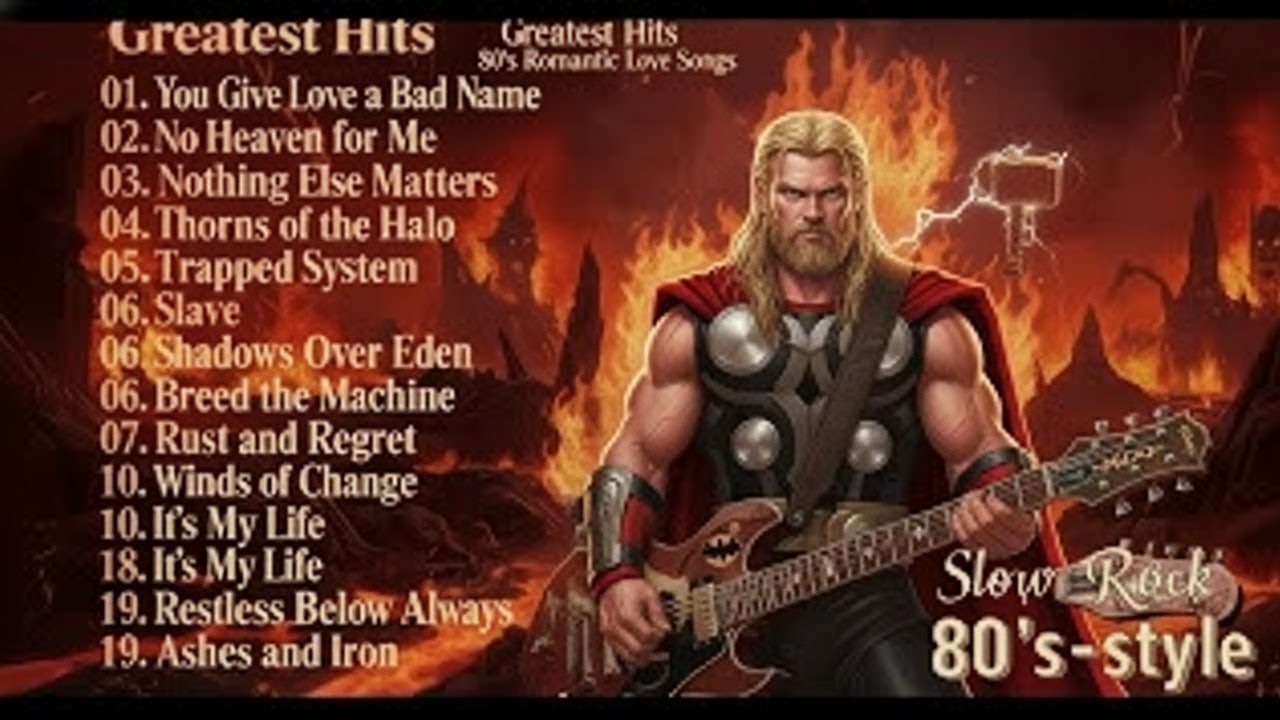 80s 90s Rock Ballads  Greatest Love Hits Inspired by Bryan Adams