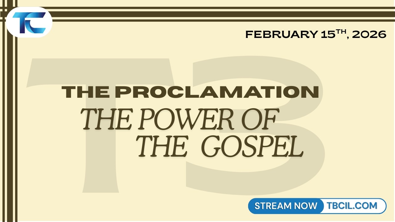 T3 THE PROCLAMATION: THE POWER OF THE GOSPEL | Dr. Rick Cope | Romans 1:16