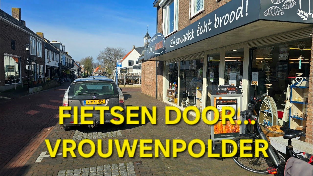 Fietsen door&hellip; Vrouwenpolder 4K