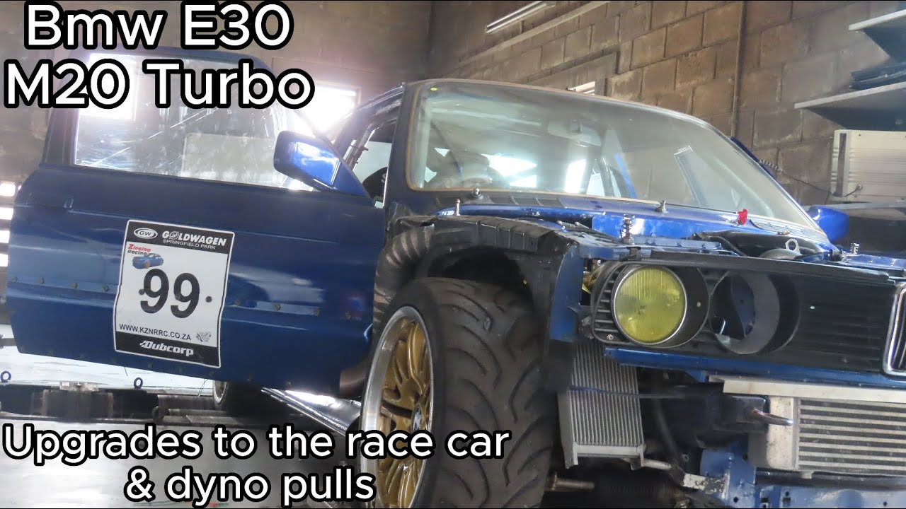 Today, were tuning our BMW e30 M20 turbo race car | new head and cam, it should make some good power