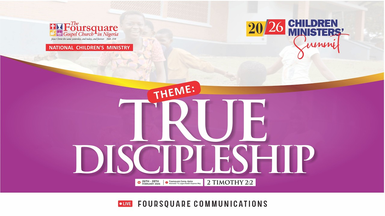 2026 CHILDREN MINISTER SUNMIT || DAY TWO MORNING SESSION || TRUE DISCIPLESHIP