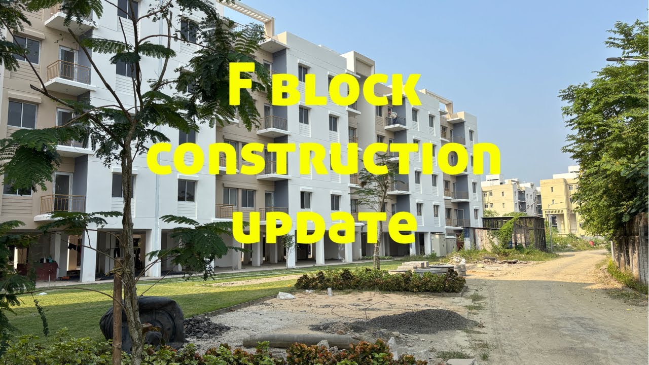 Latest construction update || Shapoorji Shukhobrishti || Shapoorji Pallonji || F block 